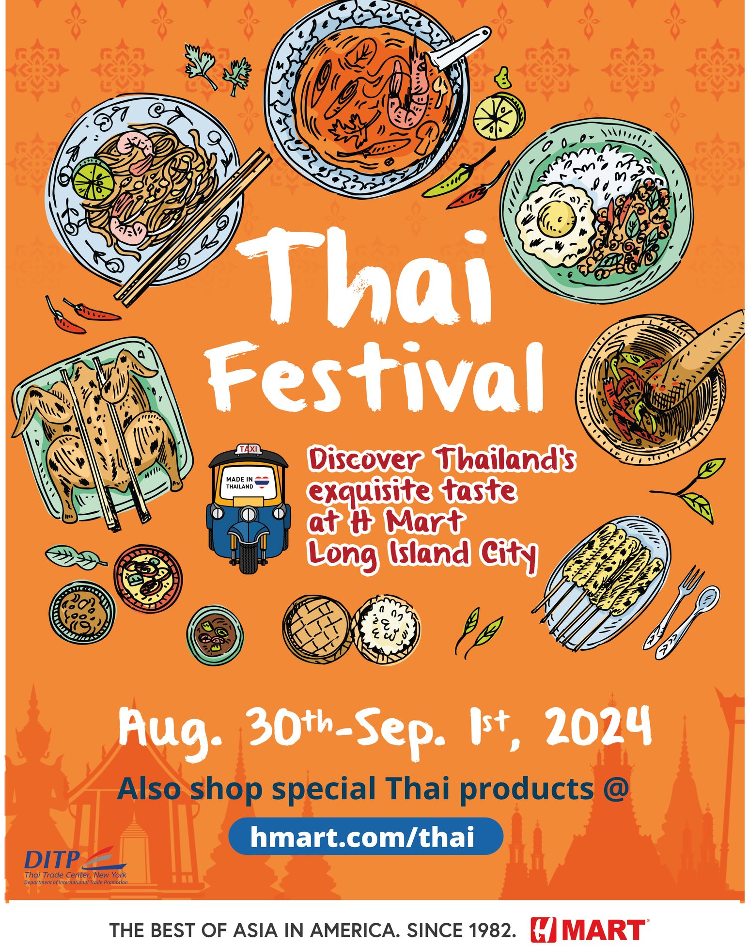 🌟 Don’t Miss the Thai Festival at H Mart! 🇹🇭 EveryThai