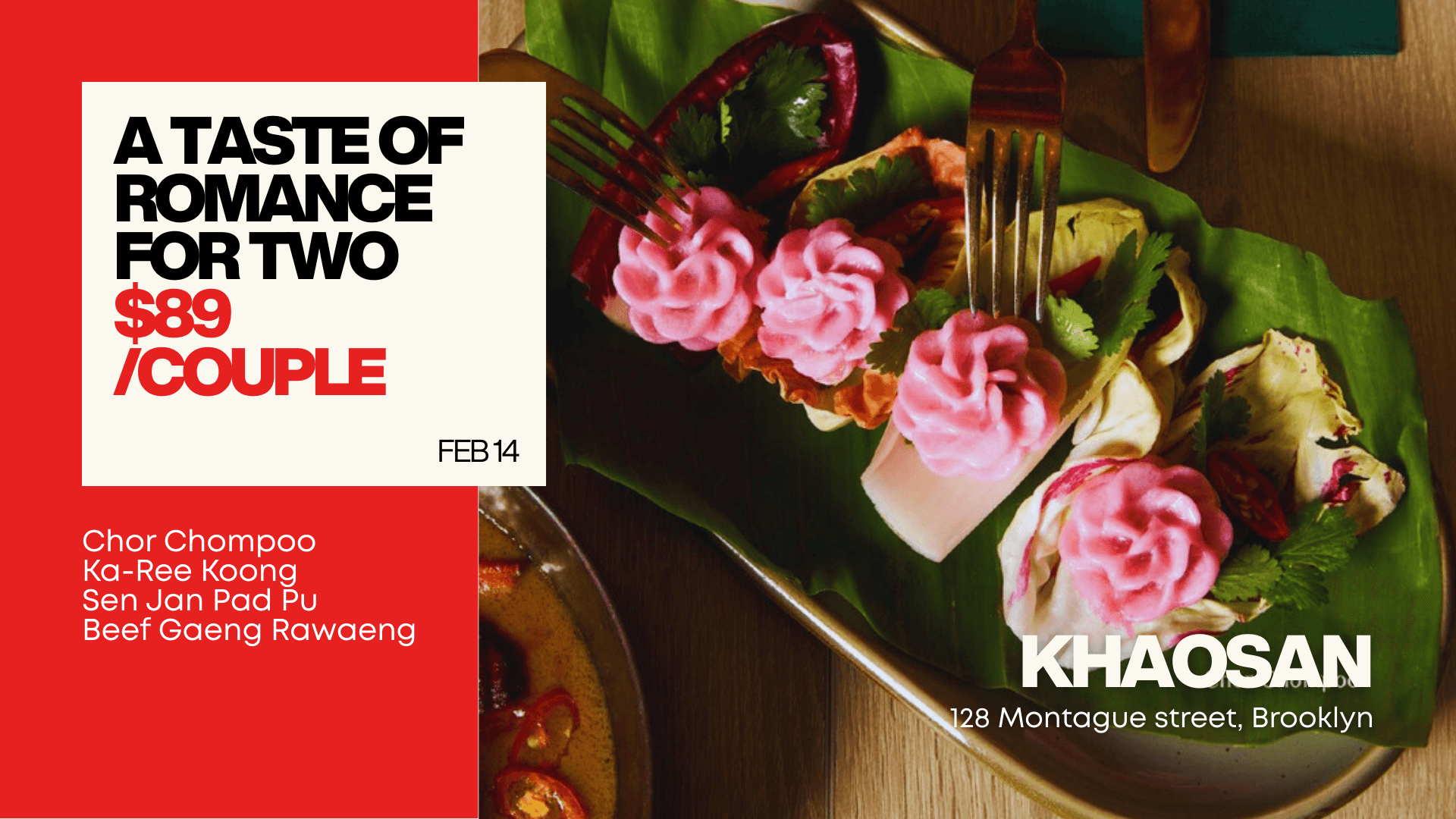 Khaosan — A Taste of Romance for Two