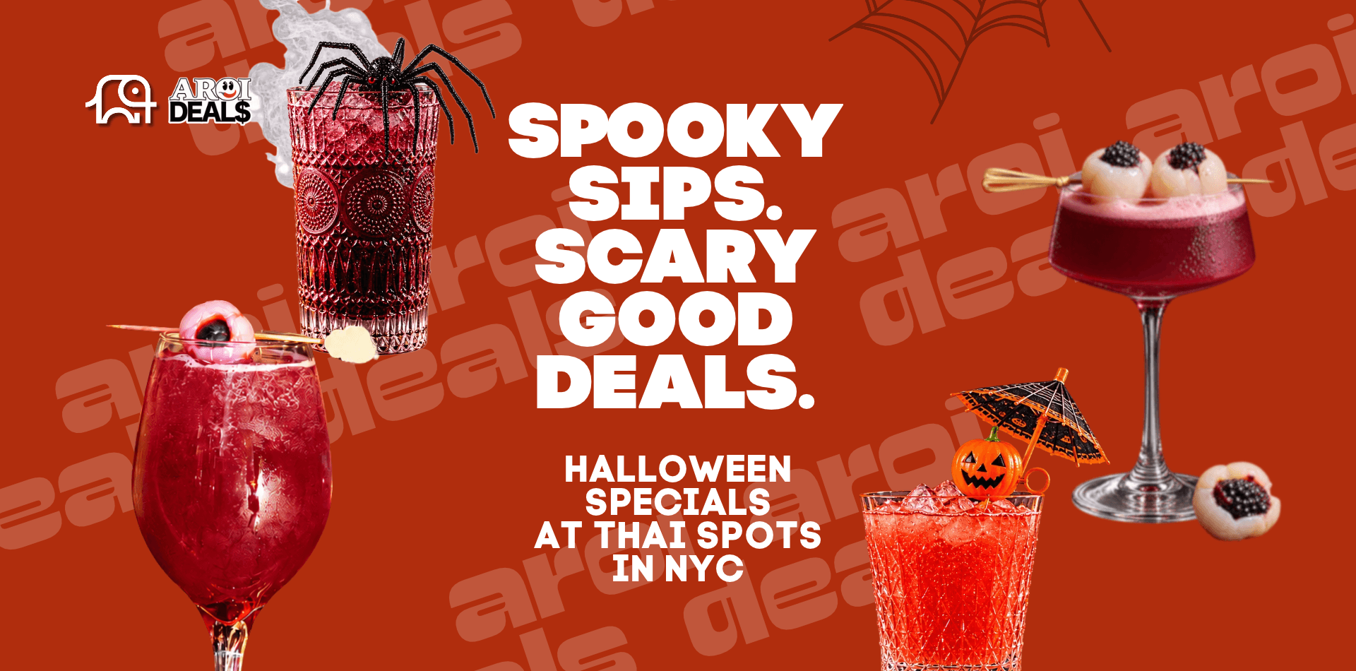 Spooky Sips & Scary Good Deals: Halloween Specials at Thai Restaurants in NYC