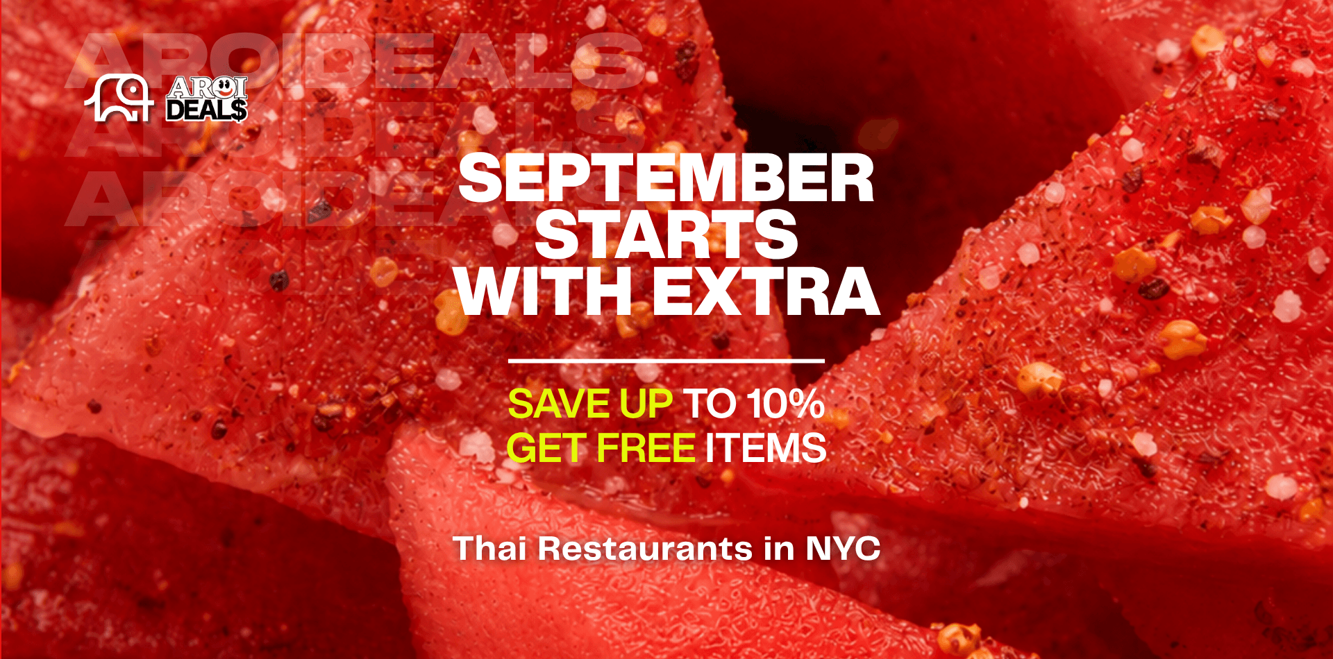 SEPTEMBER STARTS WITH EXTRA