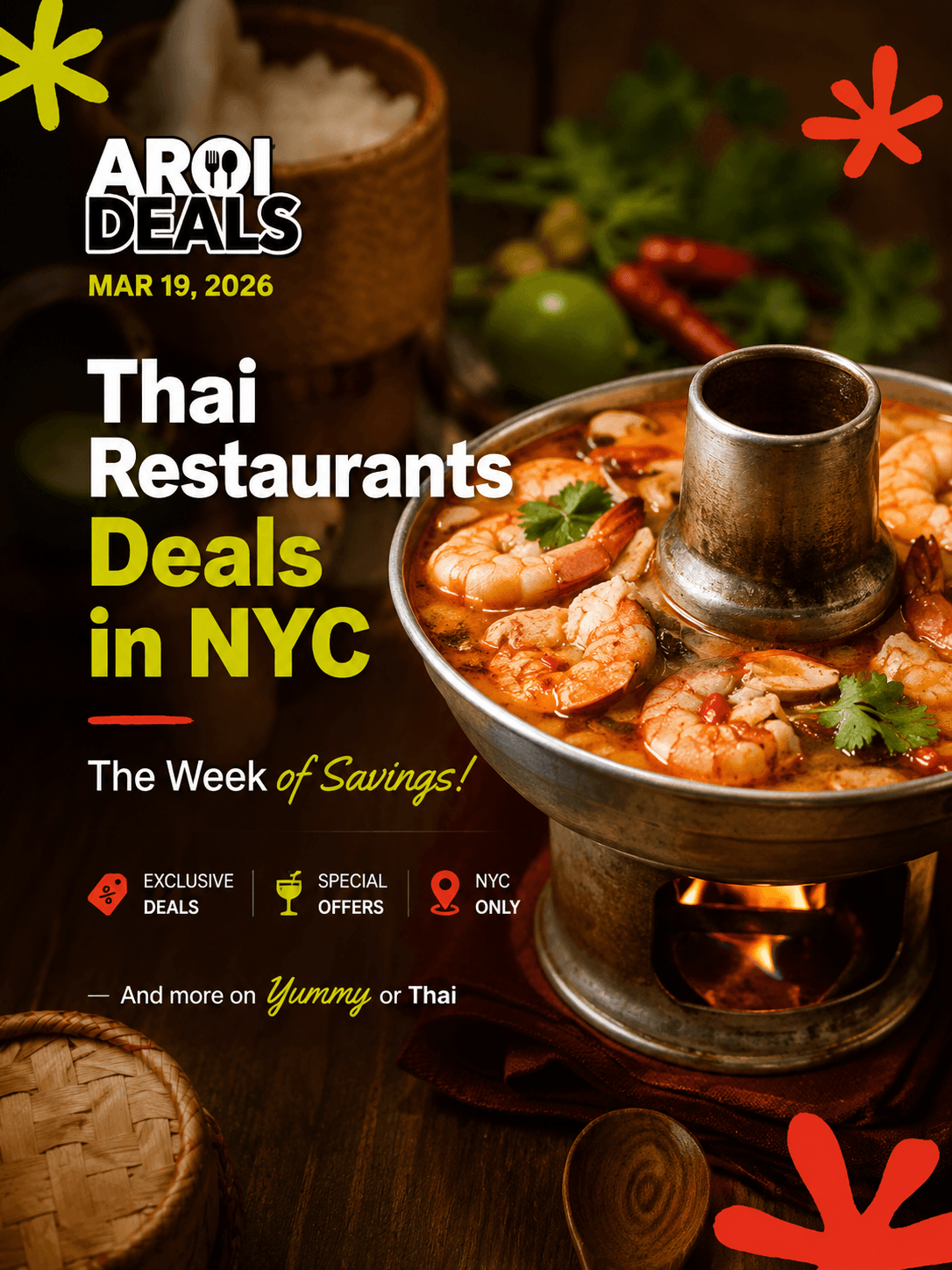 Aroi Deals This Week: March 19