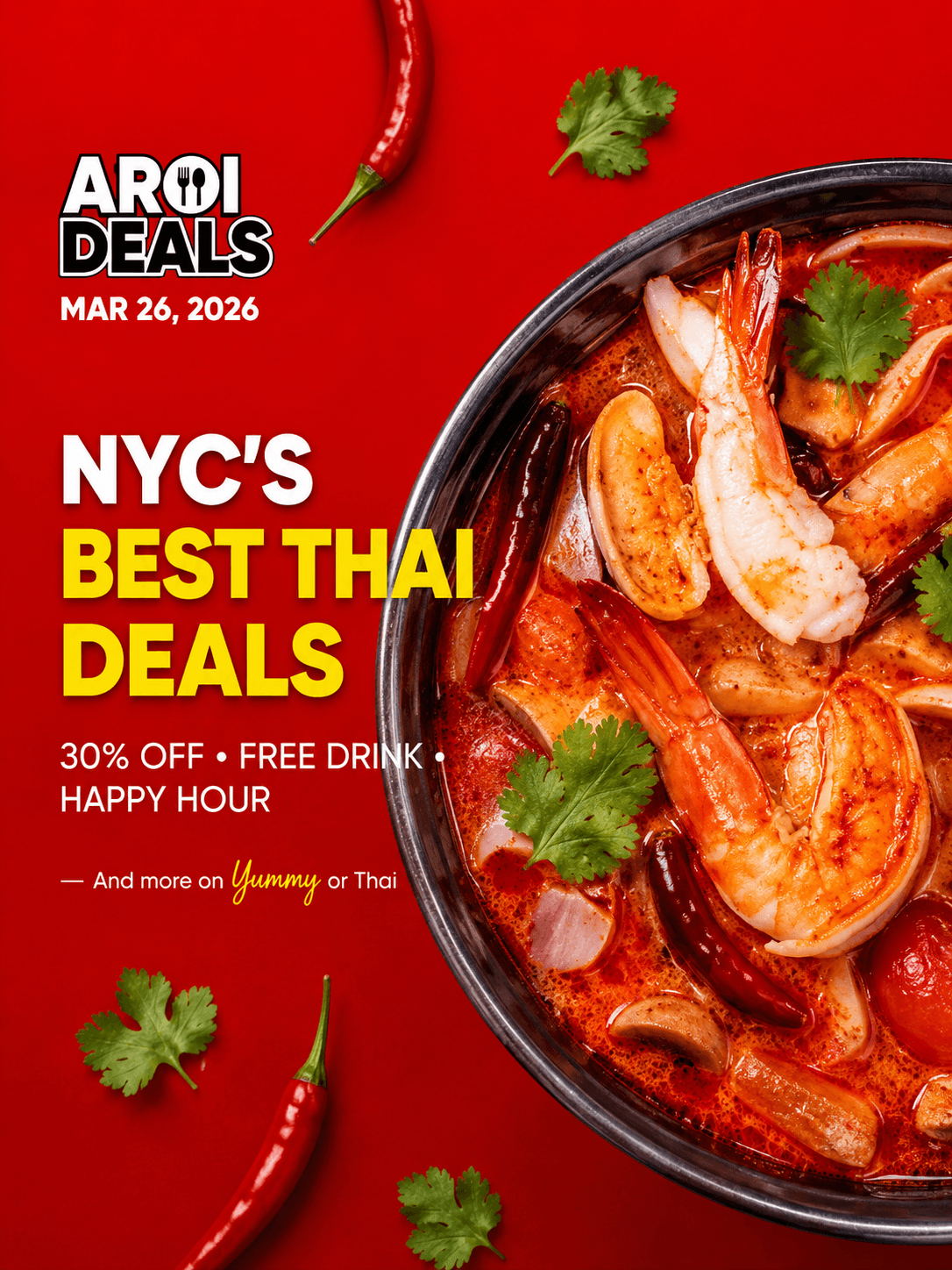 Aroi Deals This Week: March 26