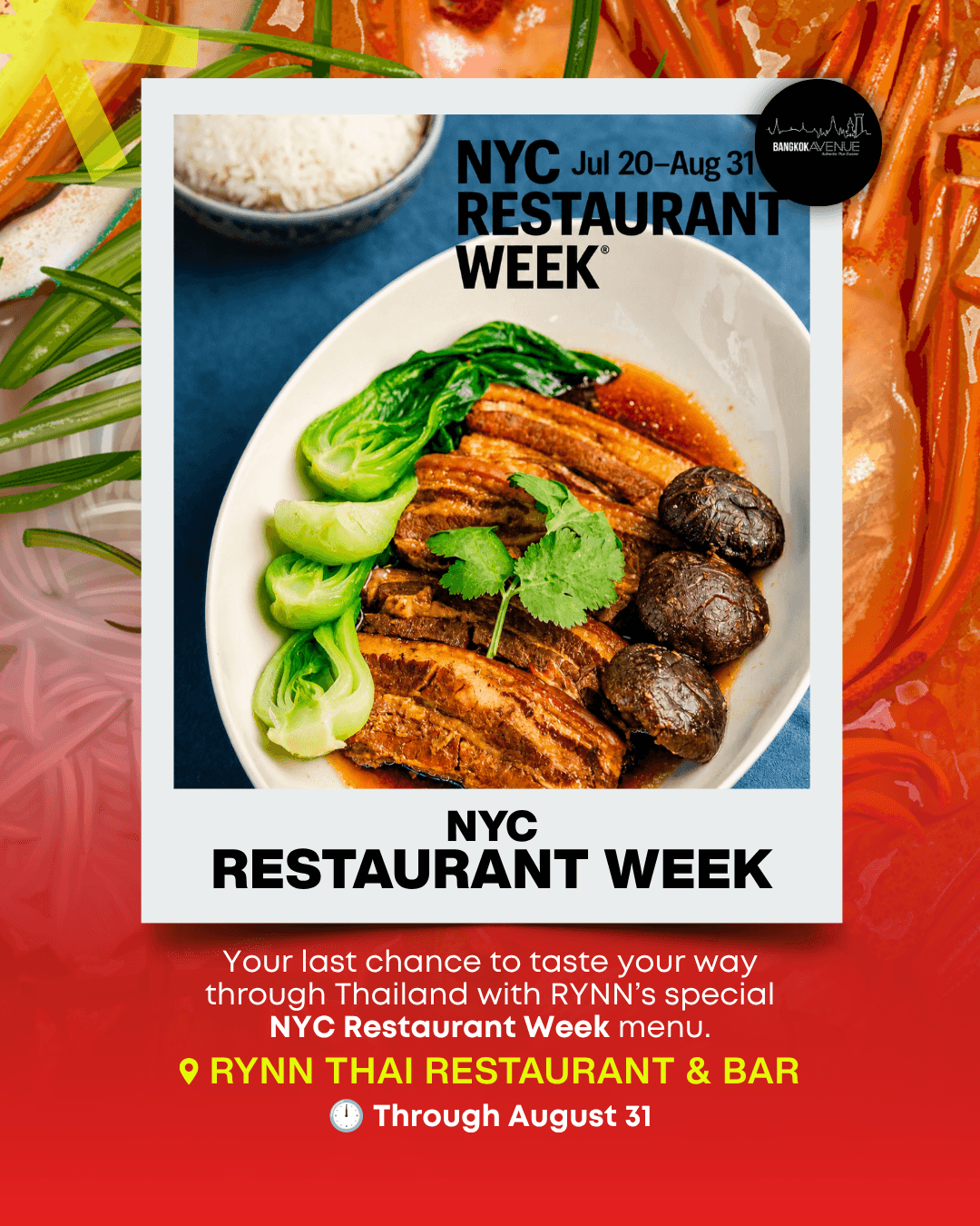 RYNN Thai Restaurant & Bar deal