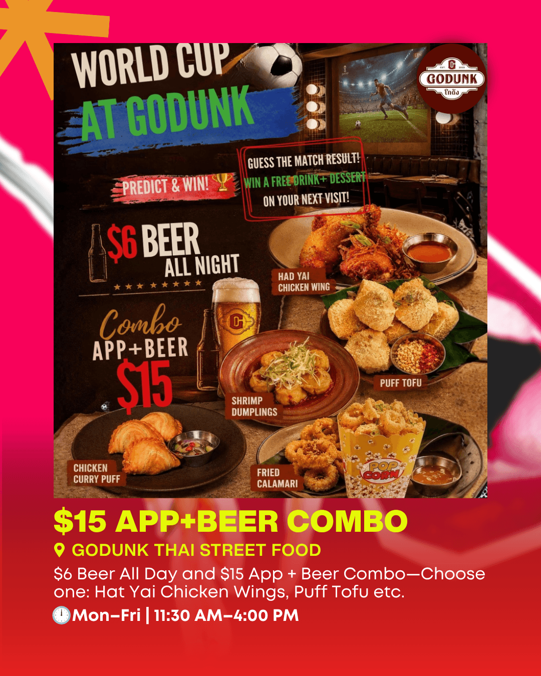 Godunk Thai Street Food deal