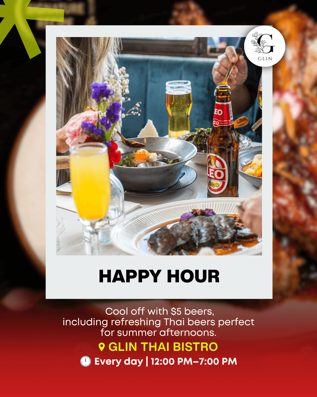 Glin Thai Bistro deal