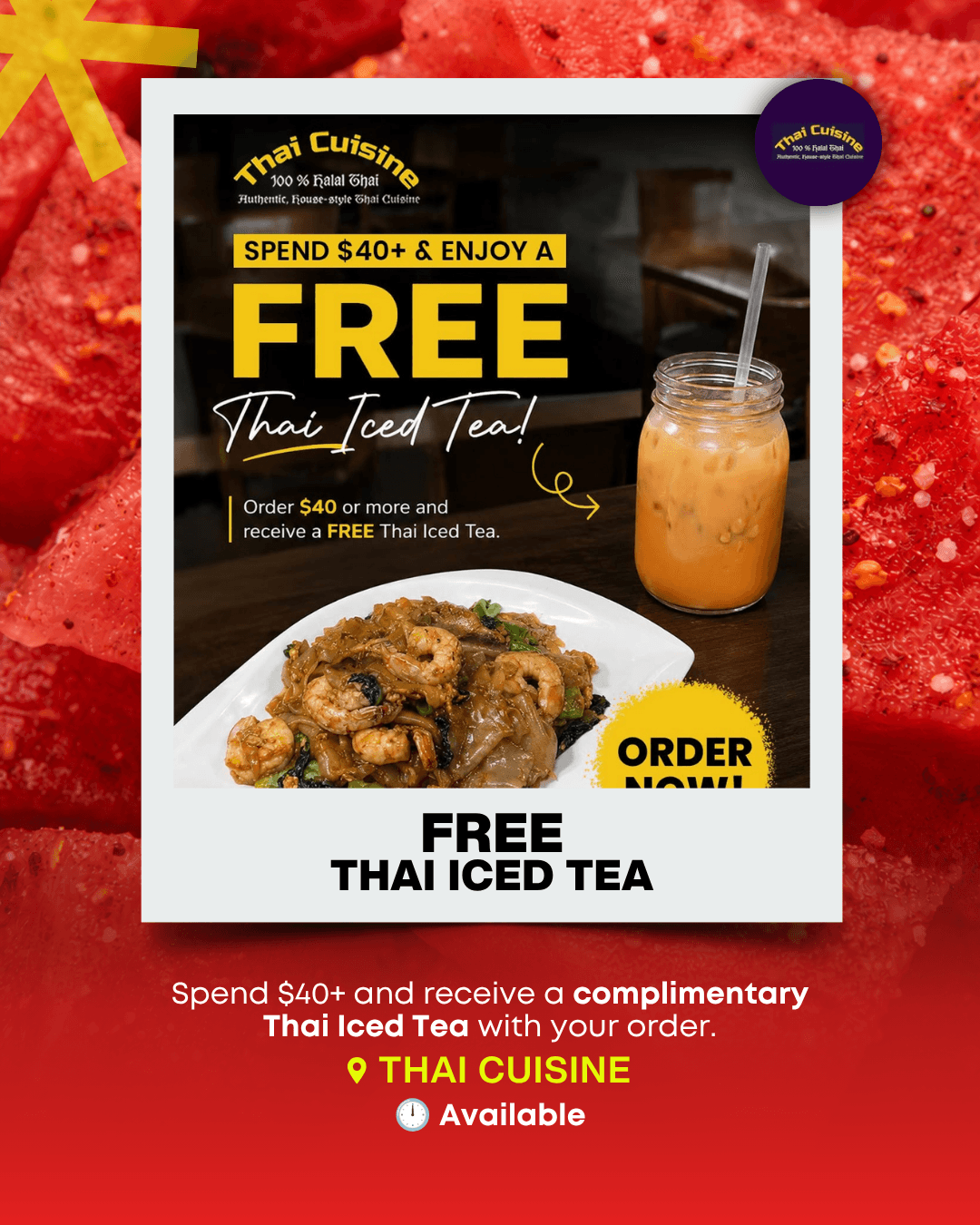 Thai Cuisine deal