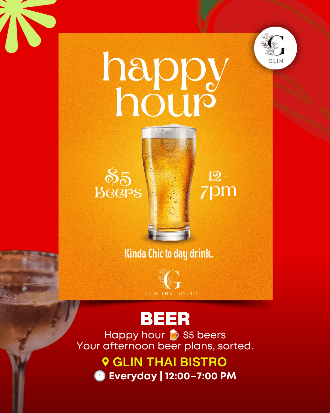 Glin Thai Bistro deal